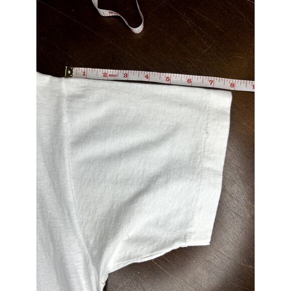 VTG 1991 NBA Chicago Bulls Michael Jordan Newspaper Print Shirt - Picture 9 of 14